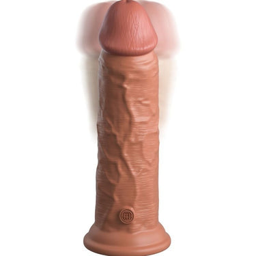 Dildo in Silicone Elite con Vibrazioni e Ventosa, King Cock Ilite